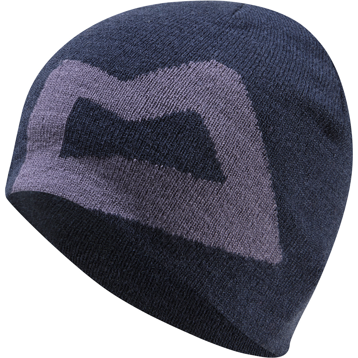 Mountain Equipment Damen Branded Knitted Mütze (Größe ONE SIZE, blau)