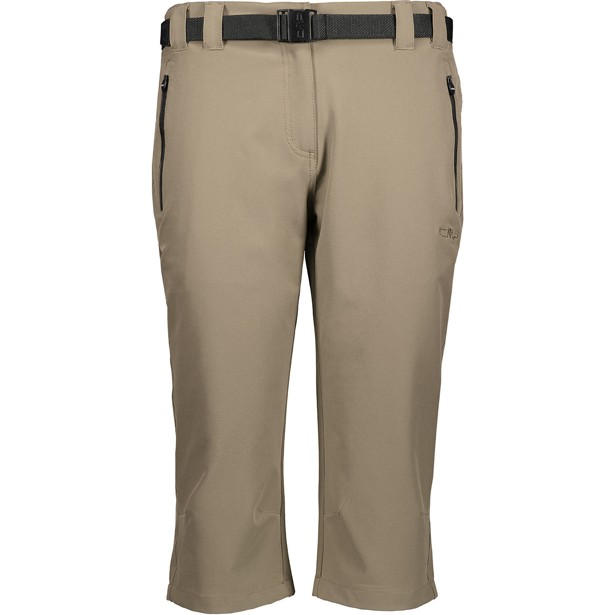 CMP Donna Pantaloni Trekking 3/4 (Taglia M, Beige)