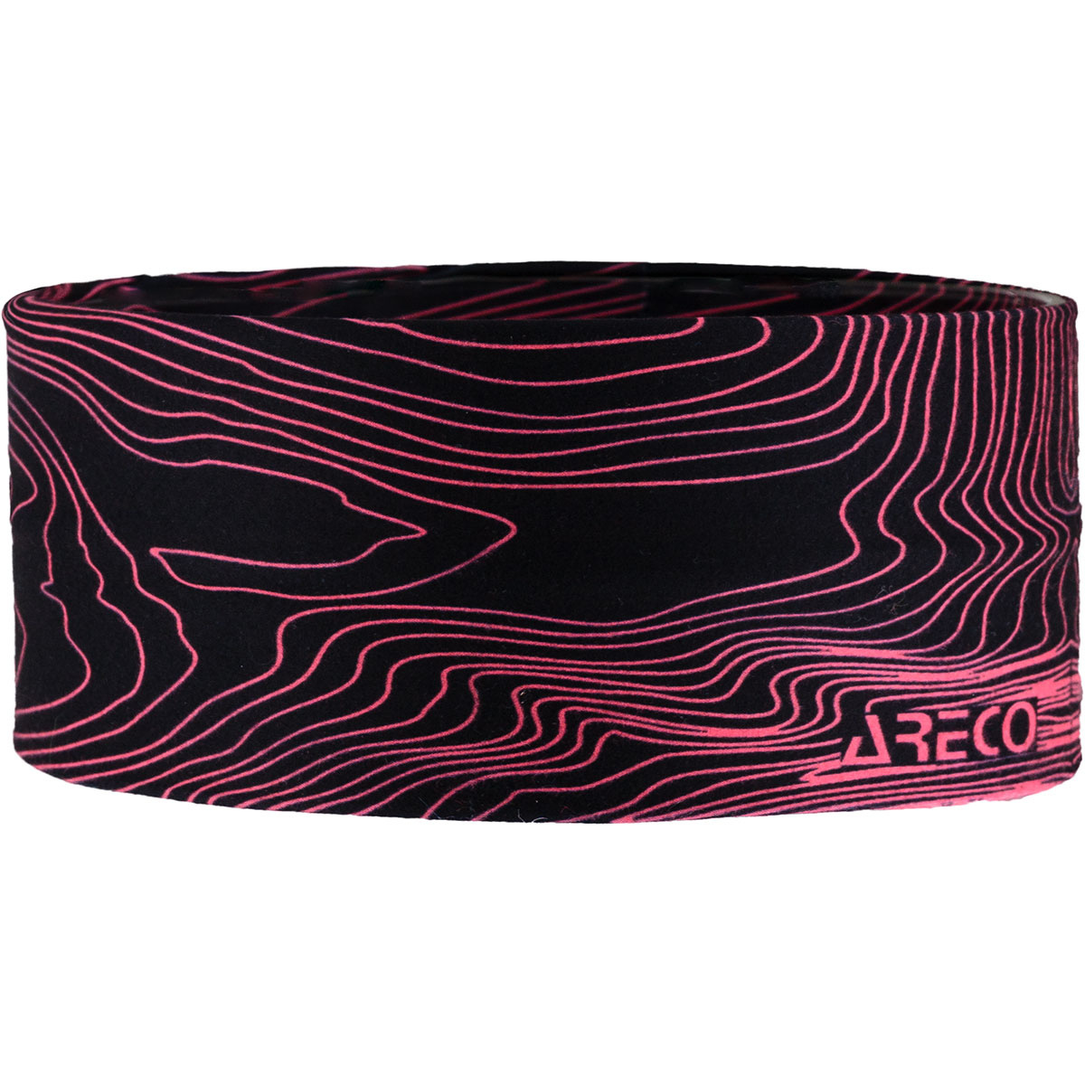 Areco Microfleece Stirnband (Größe ONE SIZE, schwarz)