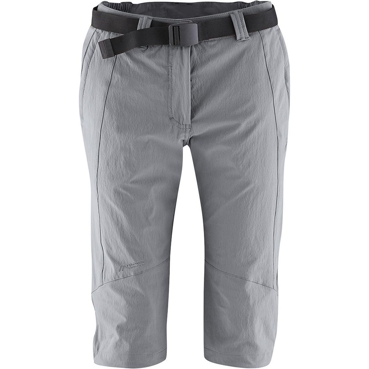 Maier Sports Donna Pantaloni Kluane Capri (Taglia S, Grigio)