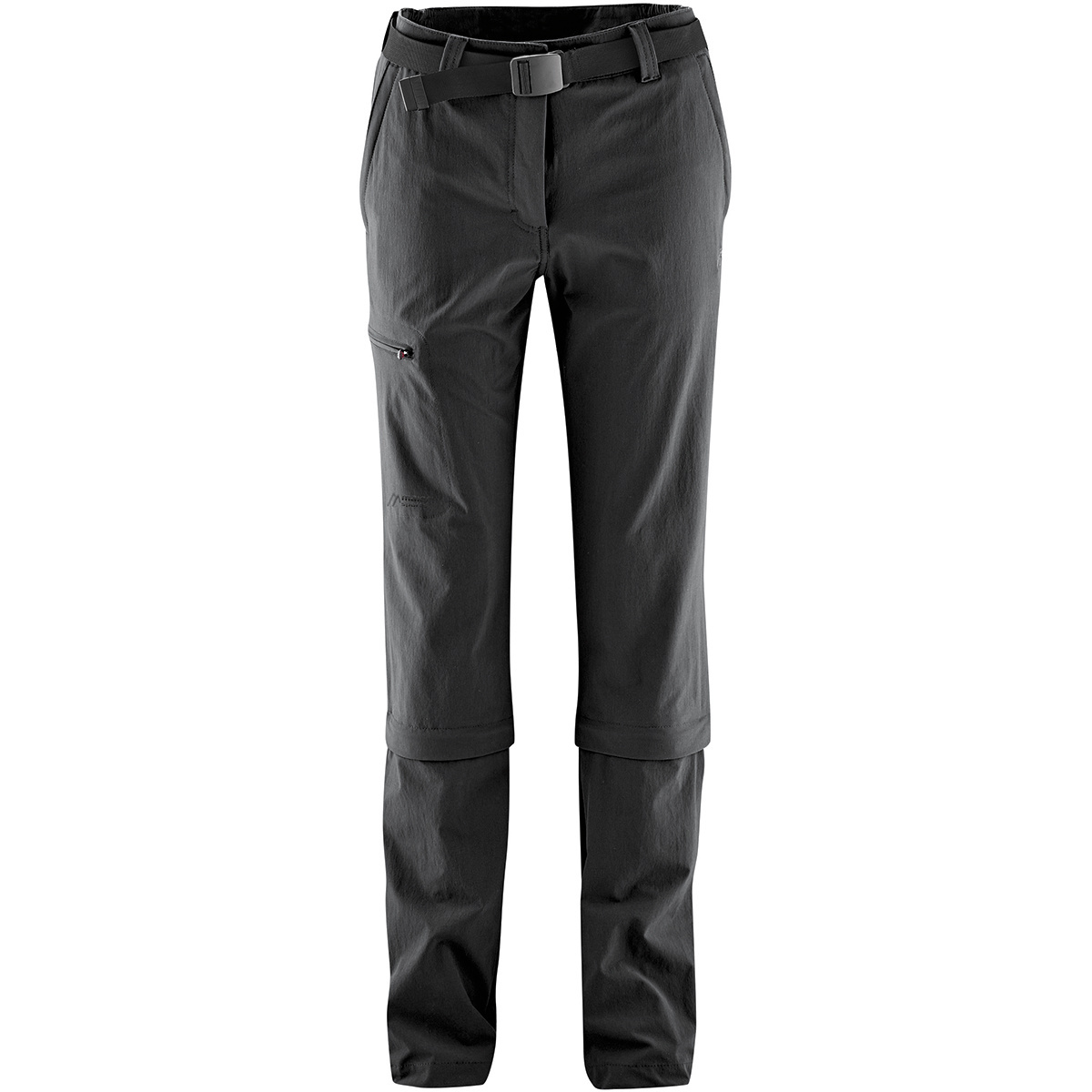 Maier Sports Damen Arolla Zip Hose (Größe XL, schwarz)