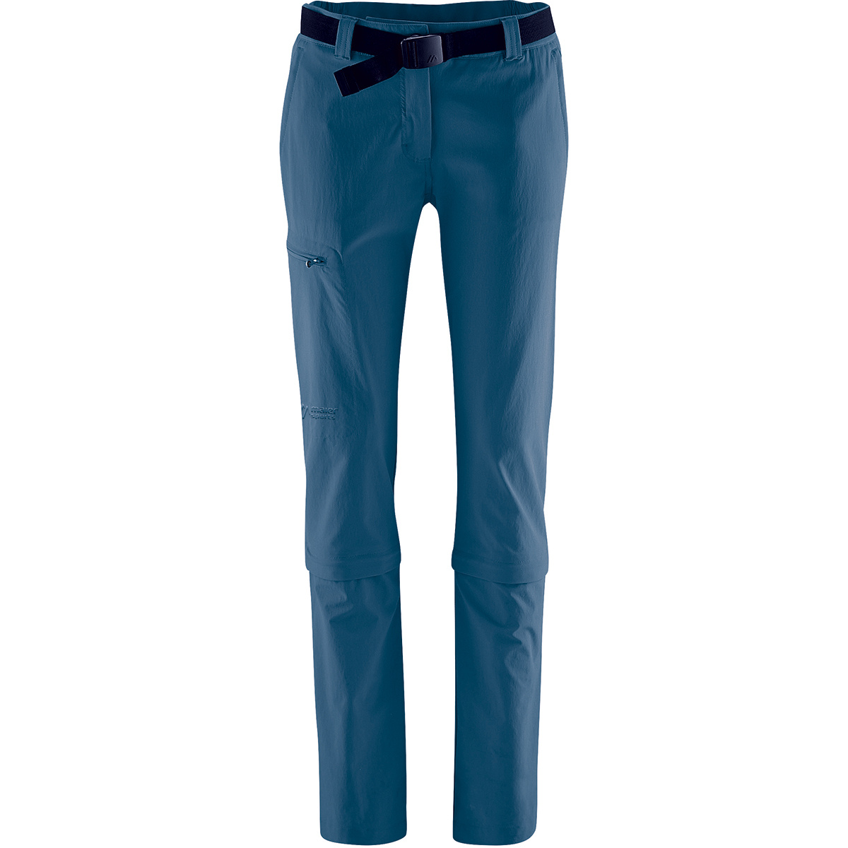 Maier Sports Damen Arolla Zip Hose (Größe XXL, blau)