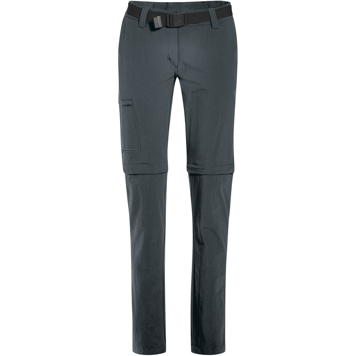 Maier Sports Damen Inara Slim Zip Hose (Größe S, grau)