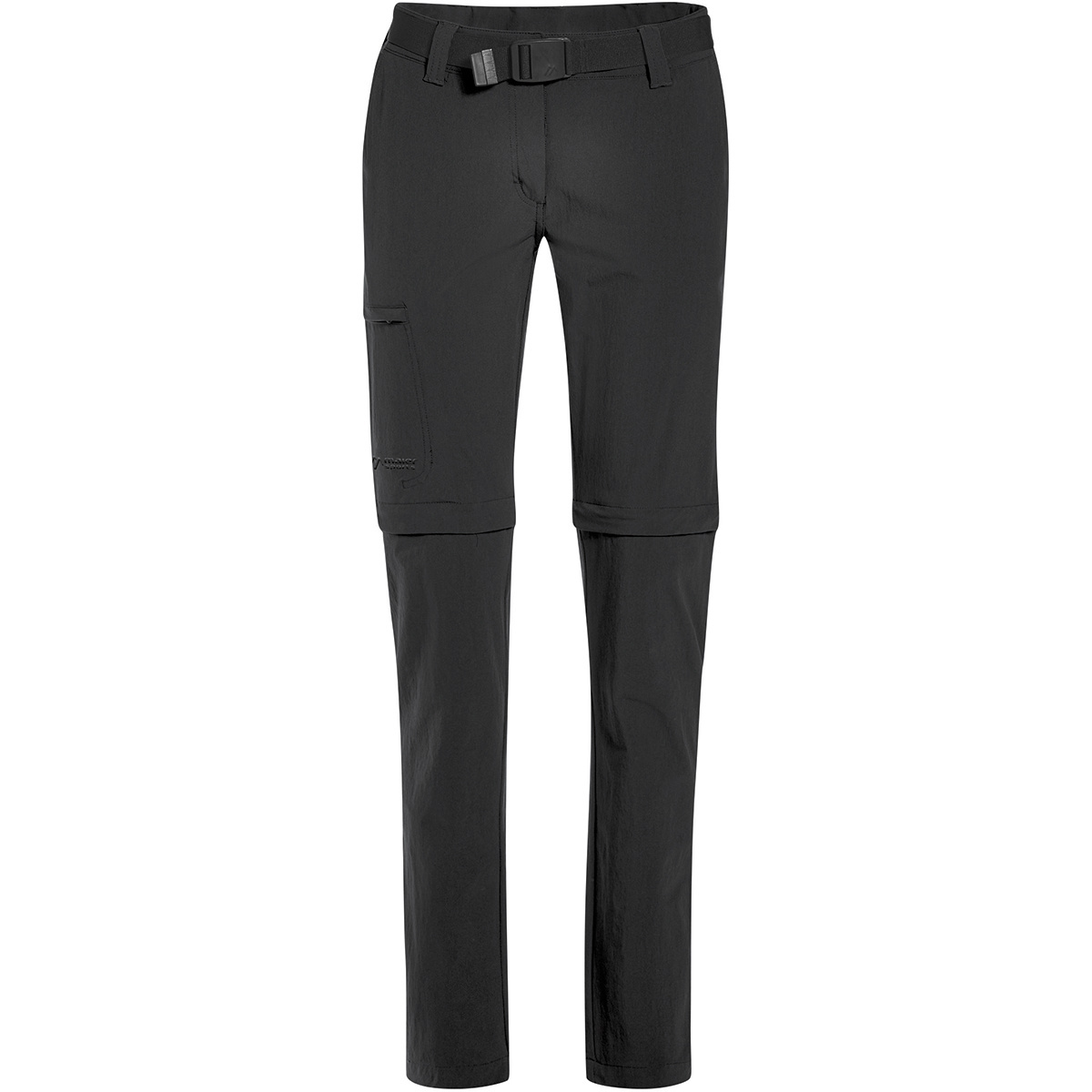 Maier Sports Damen Inara Slim Zip Hose (Größe S, schwarz)