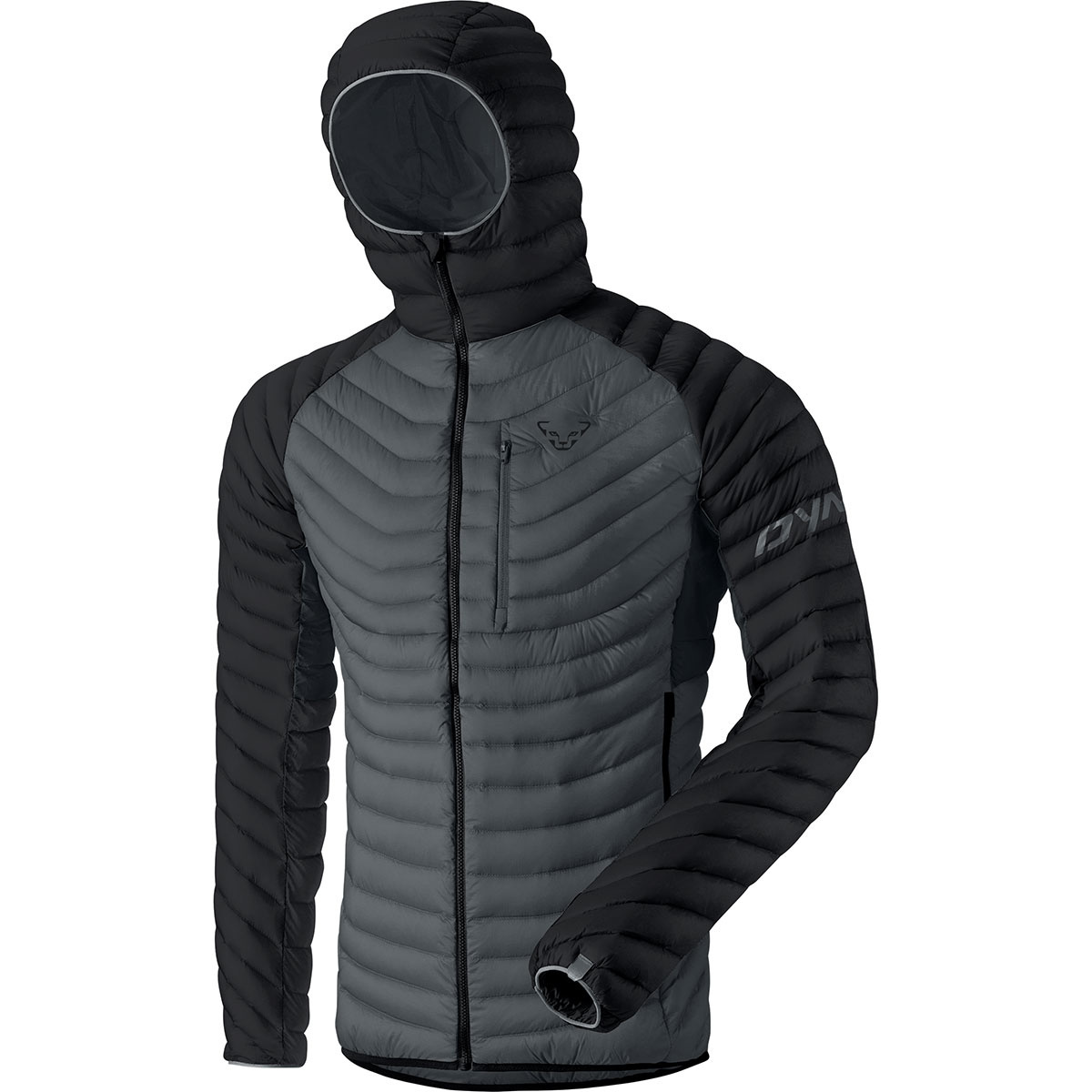 Dynafit Herren Radical Down Hooded Jacke (Größe XXL, schwarz)