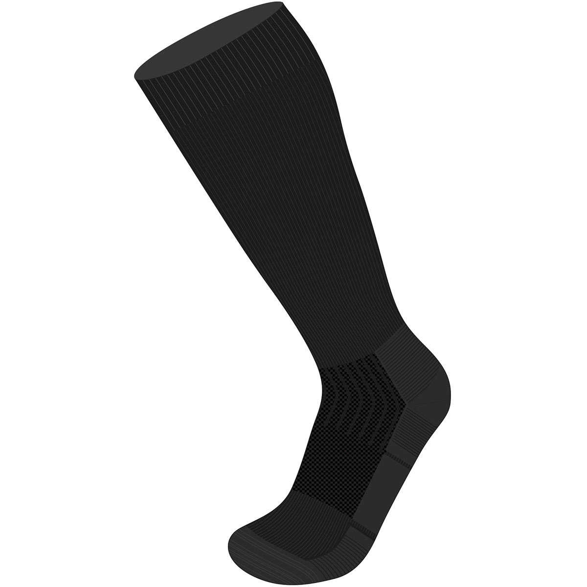 Wapiti Chaussettes W09 Race Underliner (taille 36 , Noir)