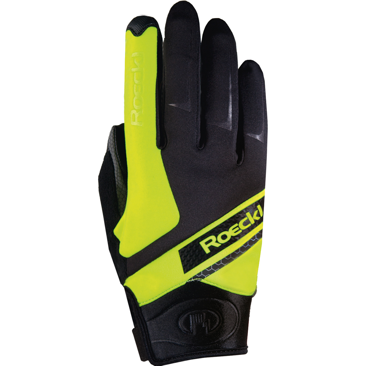 Roeckl Guanti Lidhult (Taglia 9.5, Nero)