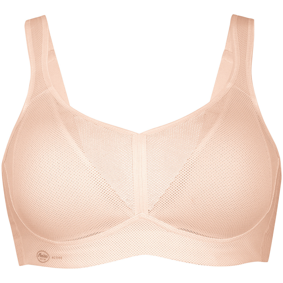 Anita Donna Reggiseno sportivo Air Control (Taglia 70E, Beige)