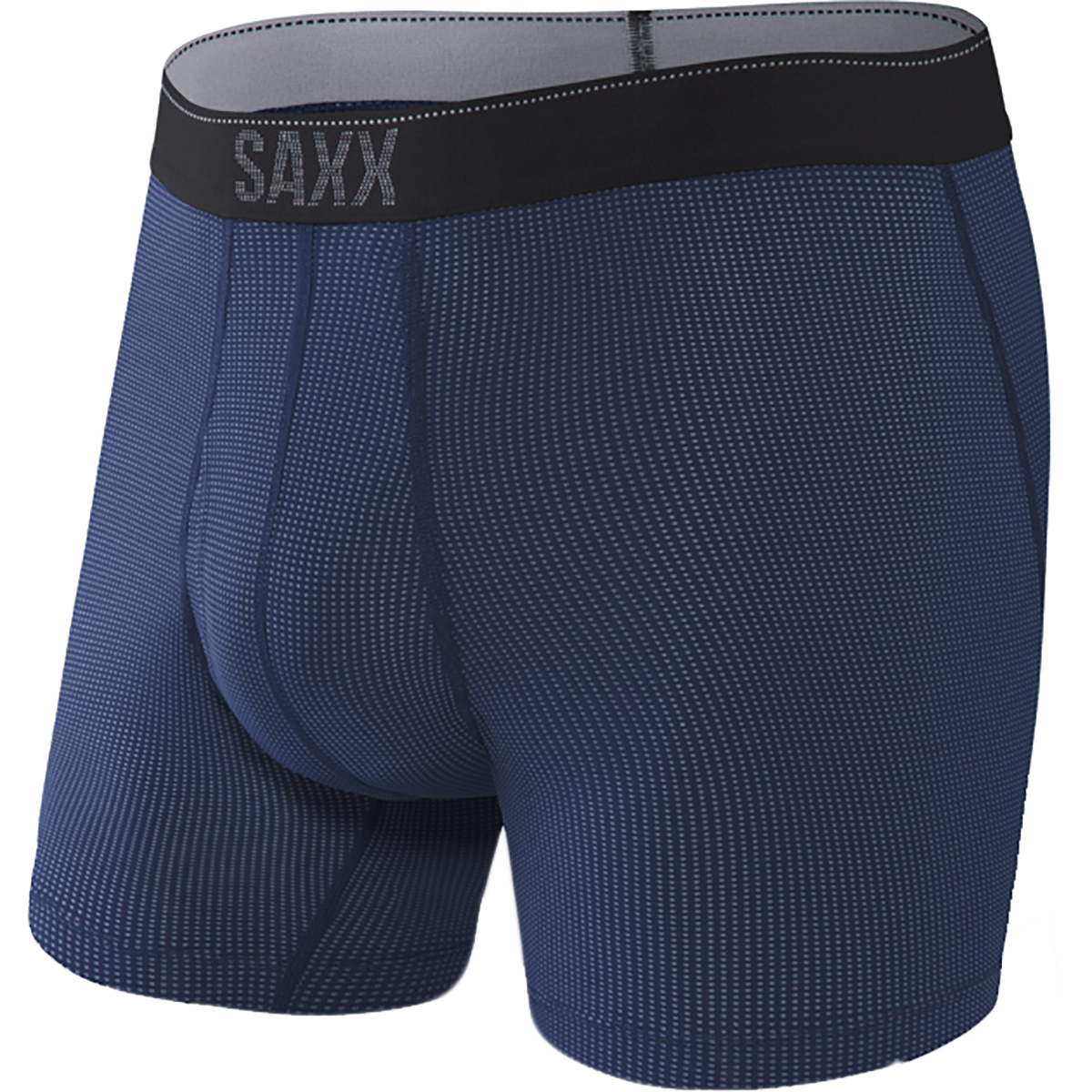 Saxx Underwear Herren Quest Boxer (Größe L, blau)