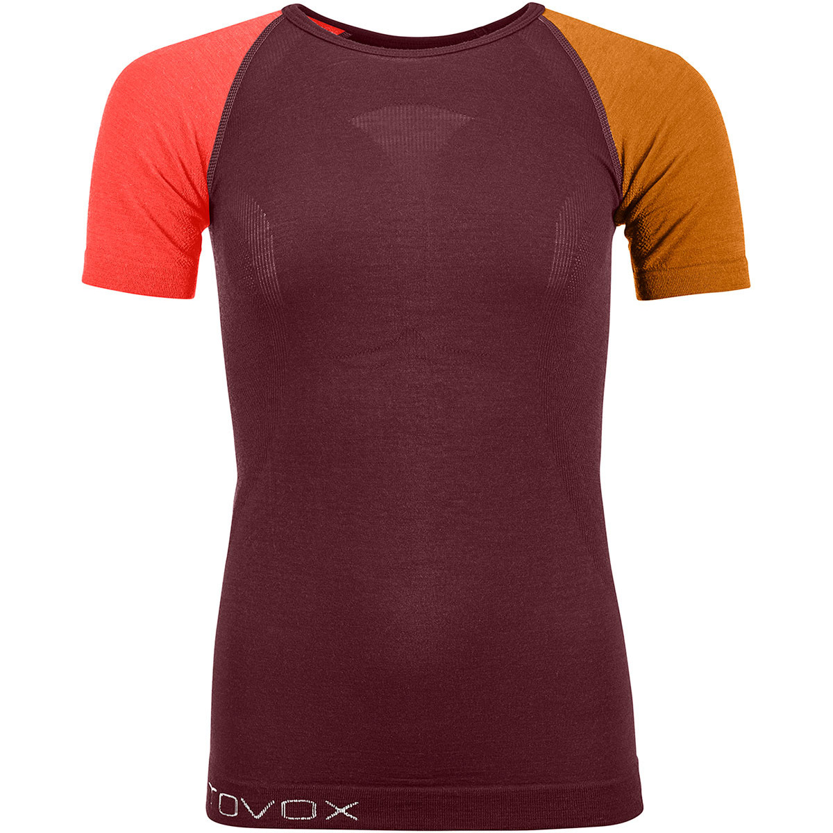 Ortovox Donna Maglietta 120 Comp Light (Taglia S, Rosso)