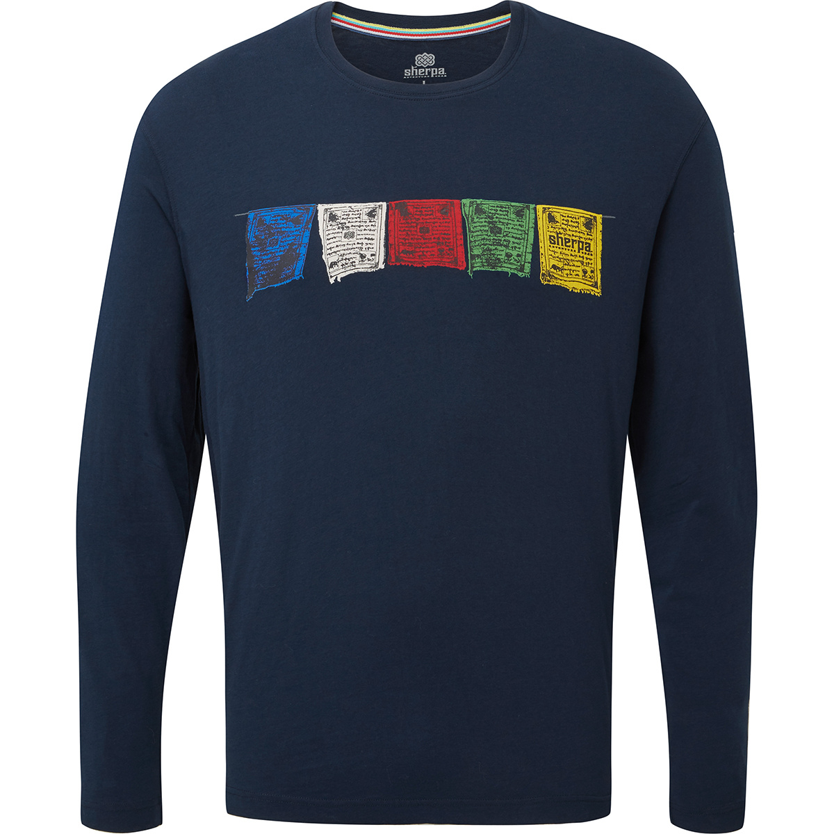 Sherpa Adventure Gear Uomo Maglia manica lunga Tarcho (Taglia L, Blu)