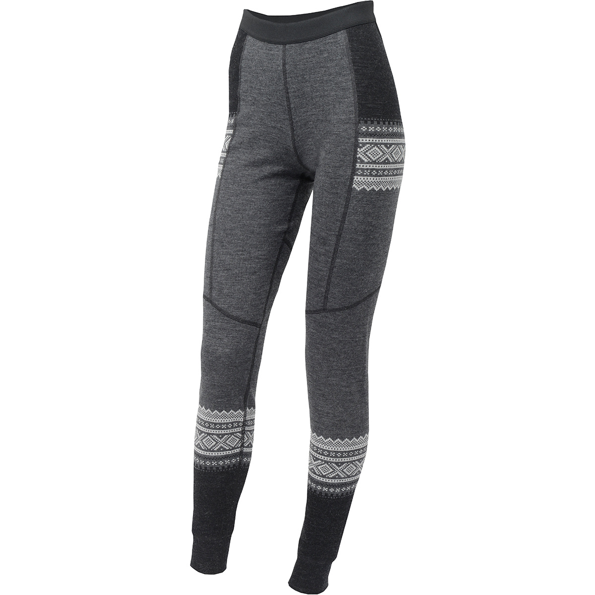Aclima Donna Leggings DesignWool Marius (Taglia XS, Grigio)