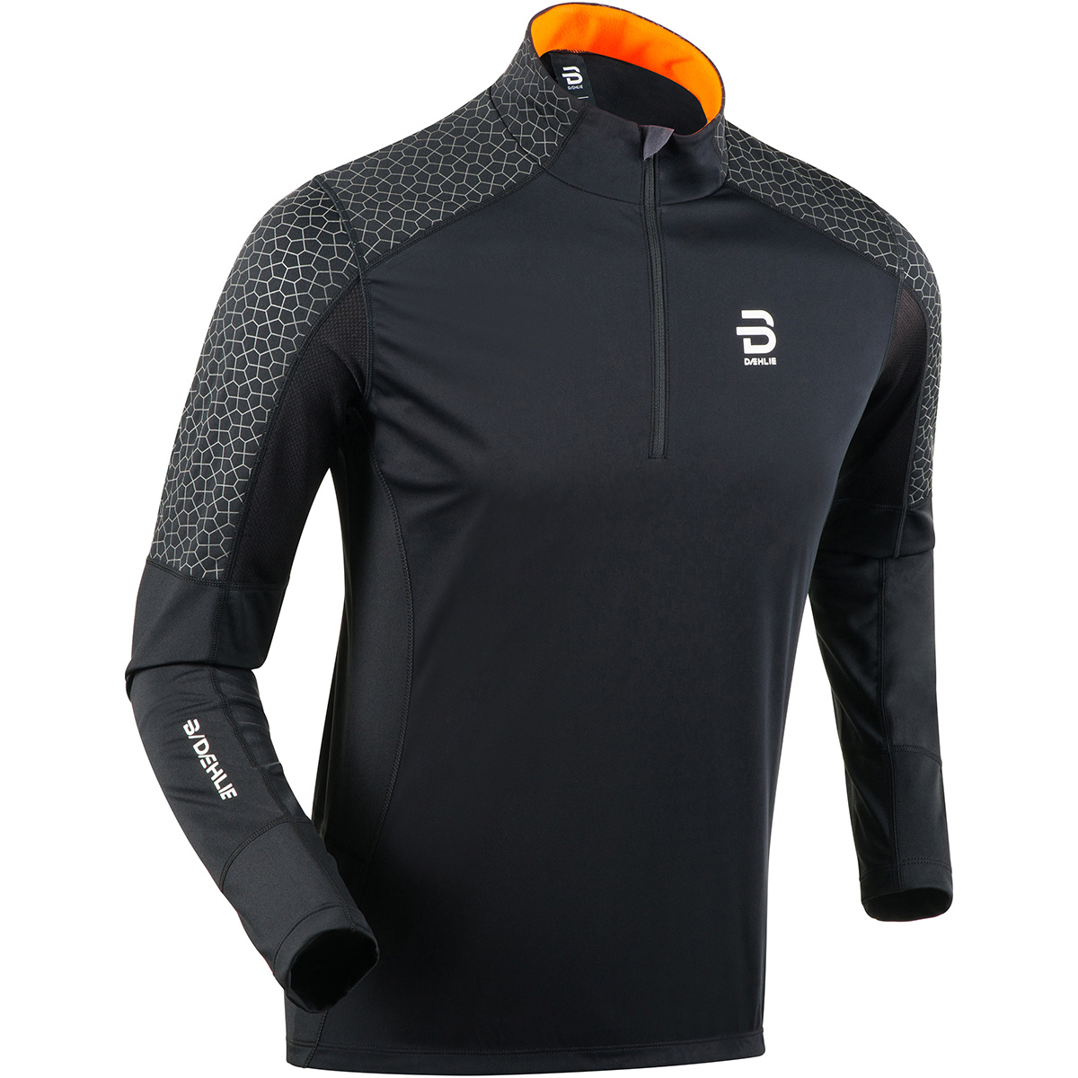 Image of Daehlie Herren Mora Zip Longsleeve