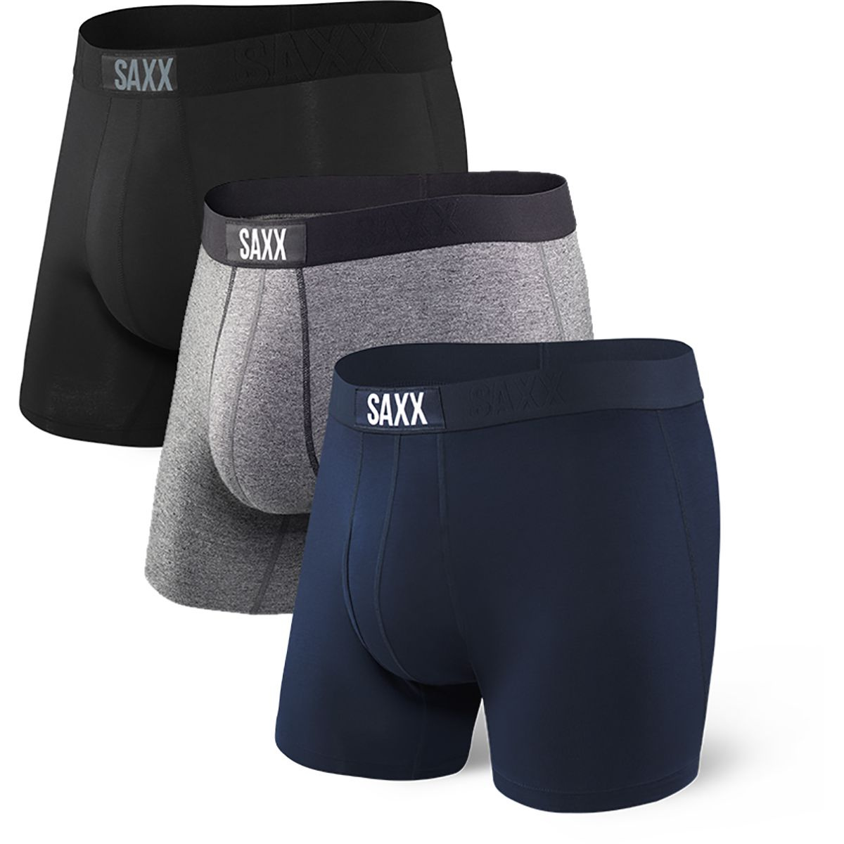 Image of Saxx Underwear Uomo Boxer Vibe, confezione da 3 paia