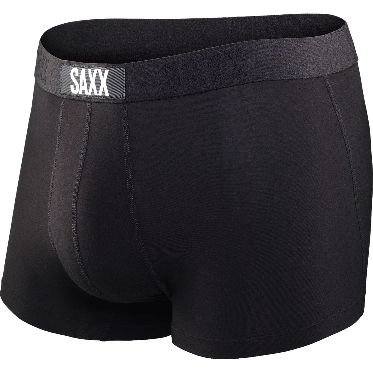 Saxx Underwear Homme Boxer Vibe Trunk (taille S, Noir)