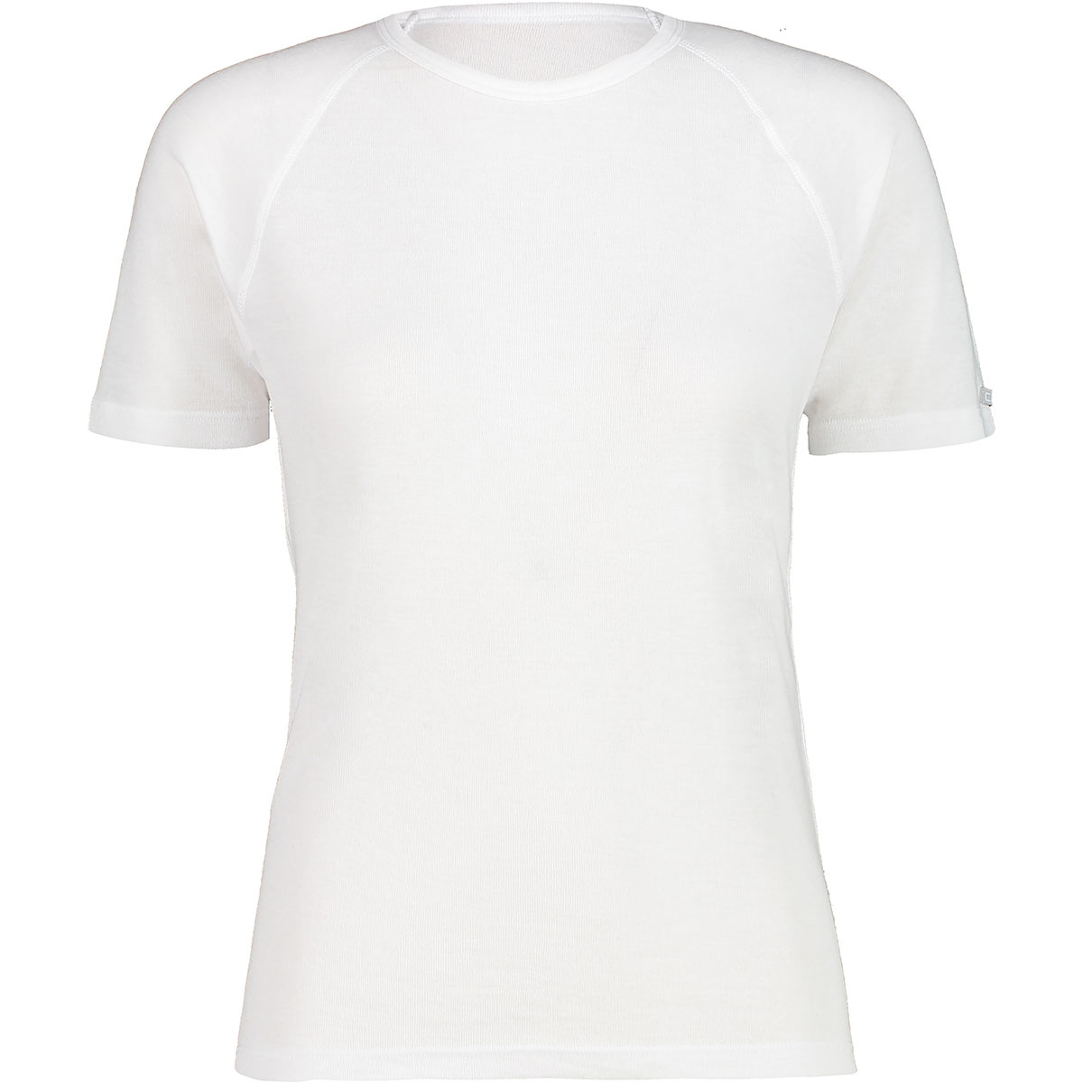 CMP Donna Maglia a manica corta Sweat (Taglia XXS, Bianco)