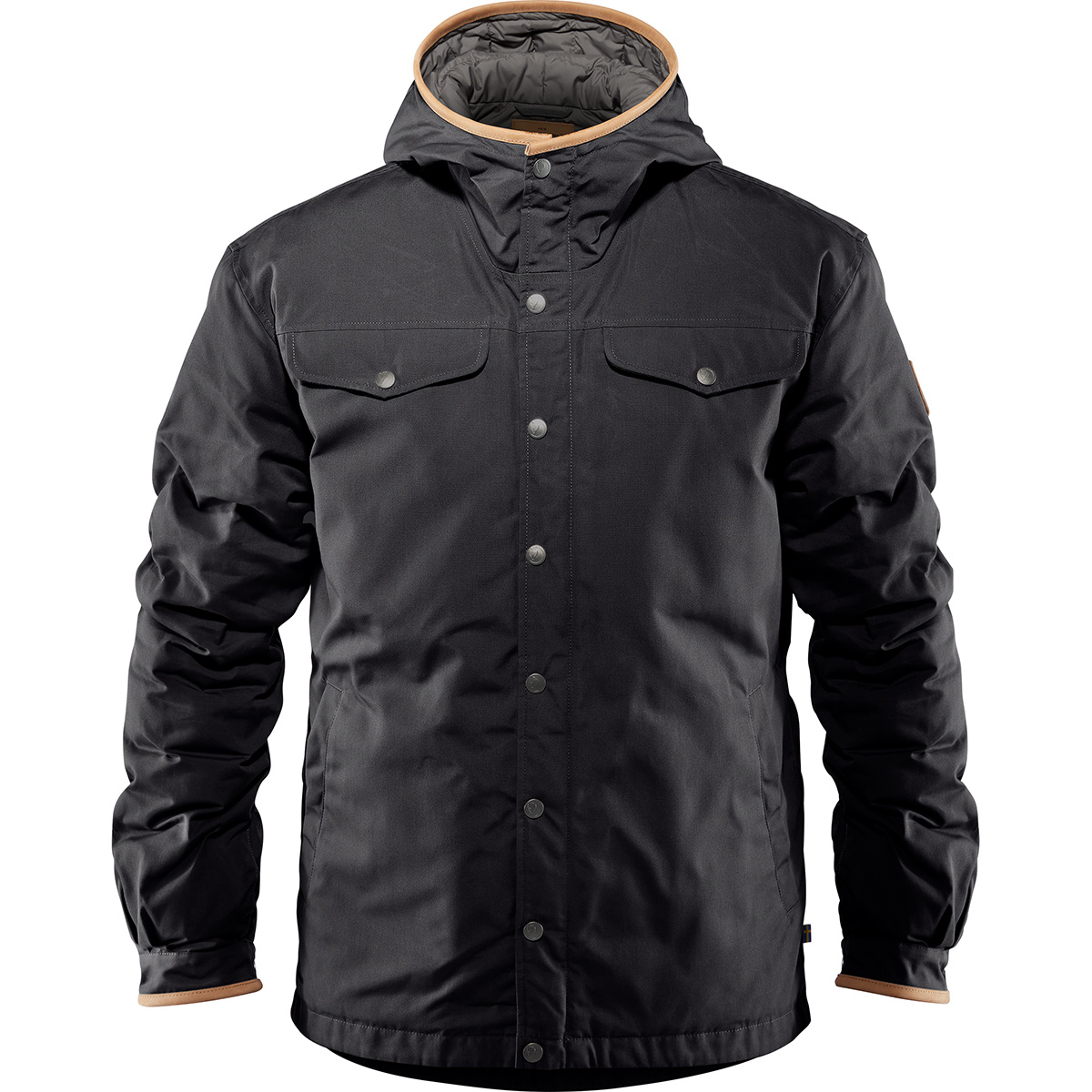 Fjällräven Uomo Piumino Greenland No.1 (Taglia S, Nero)