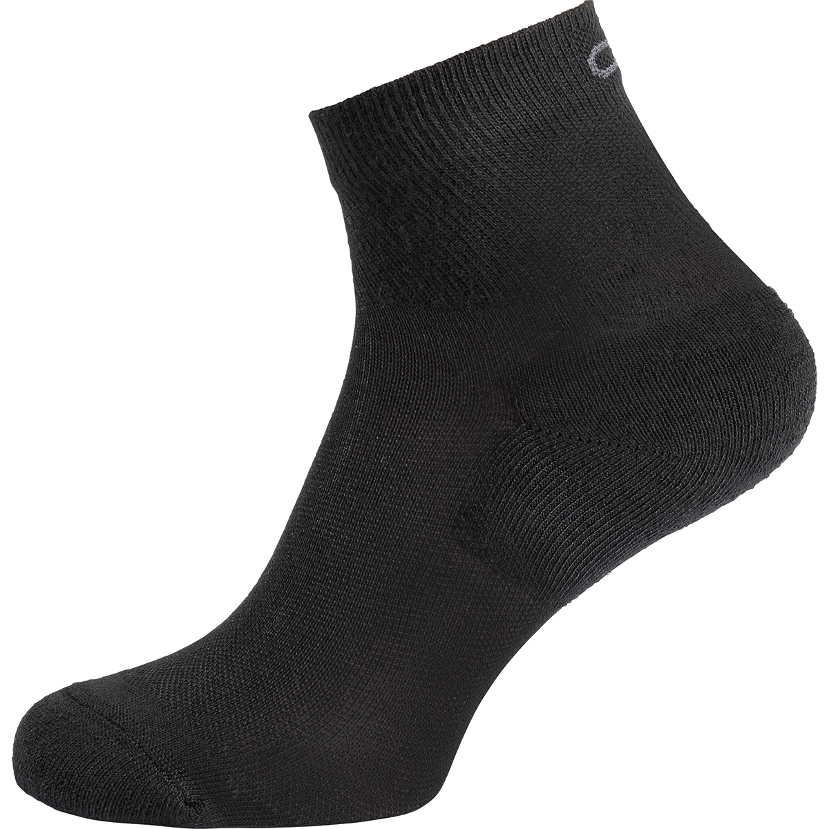 Odlo Calze Quarter Active, confezione da 2 (Taglia 36 , Nero)