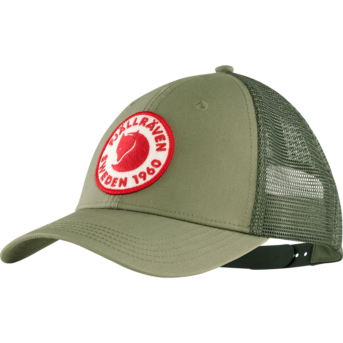 Fjällräven 1960 Logo Långtradarkeps Cap (Größe L , gruen)