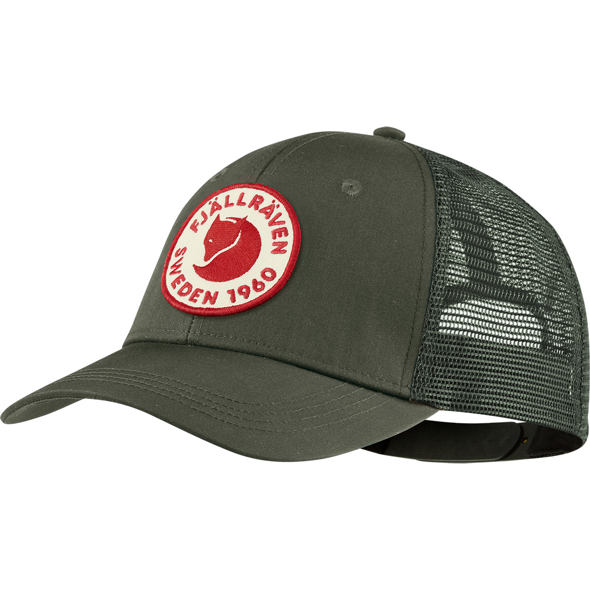 Fjällräven 1960 Logo Långtradarkeps Cap (Größe M , gruen)