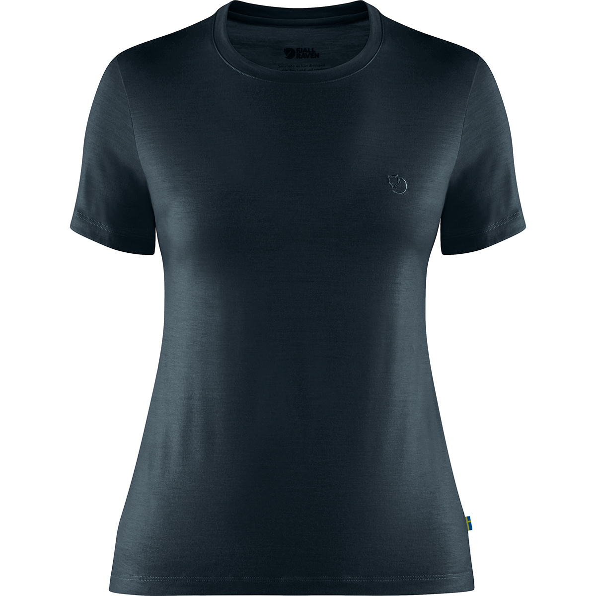 Fjällräven Damen Abisko Wool T-Shirt (Größe S, blau)