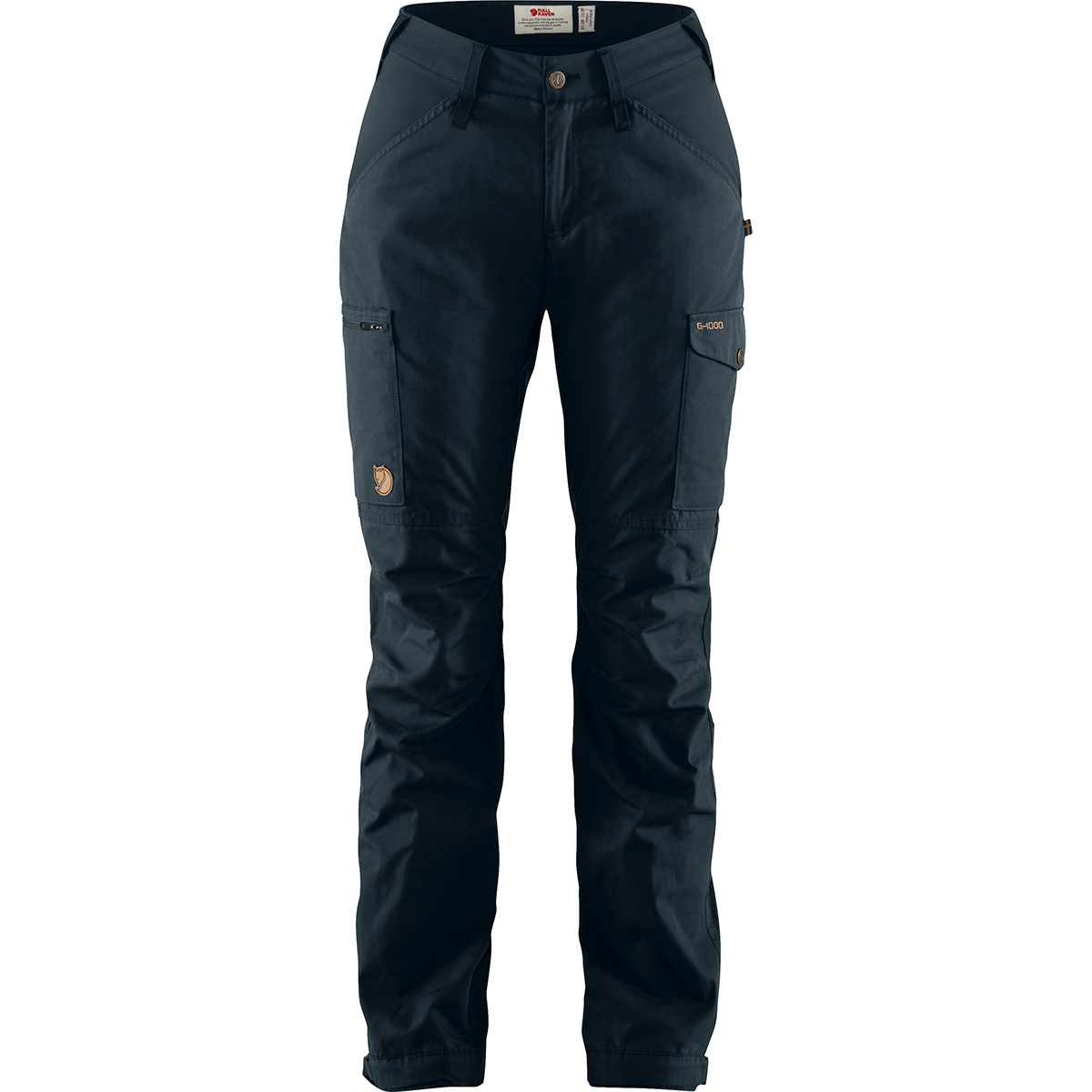 Fjällräven Donna Pantaloni Kaipak Curved (Taglia S , Blu)