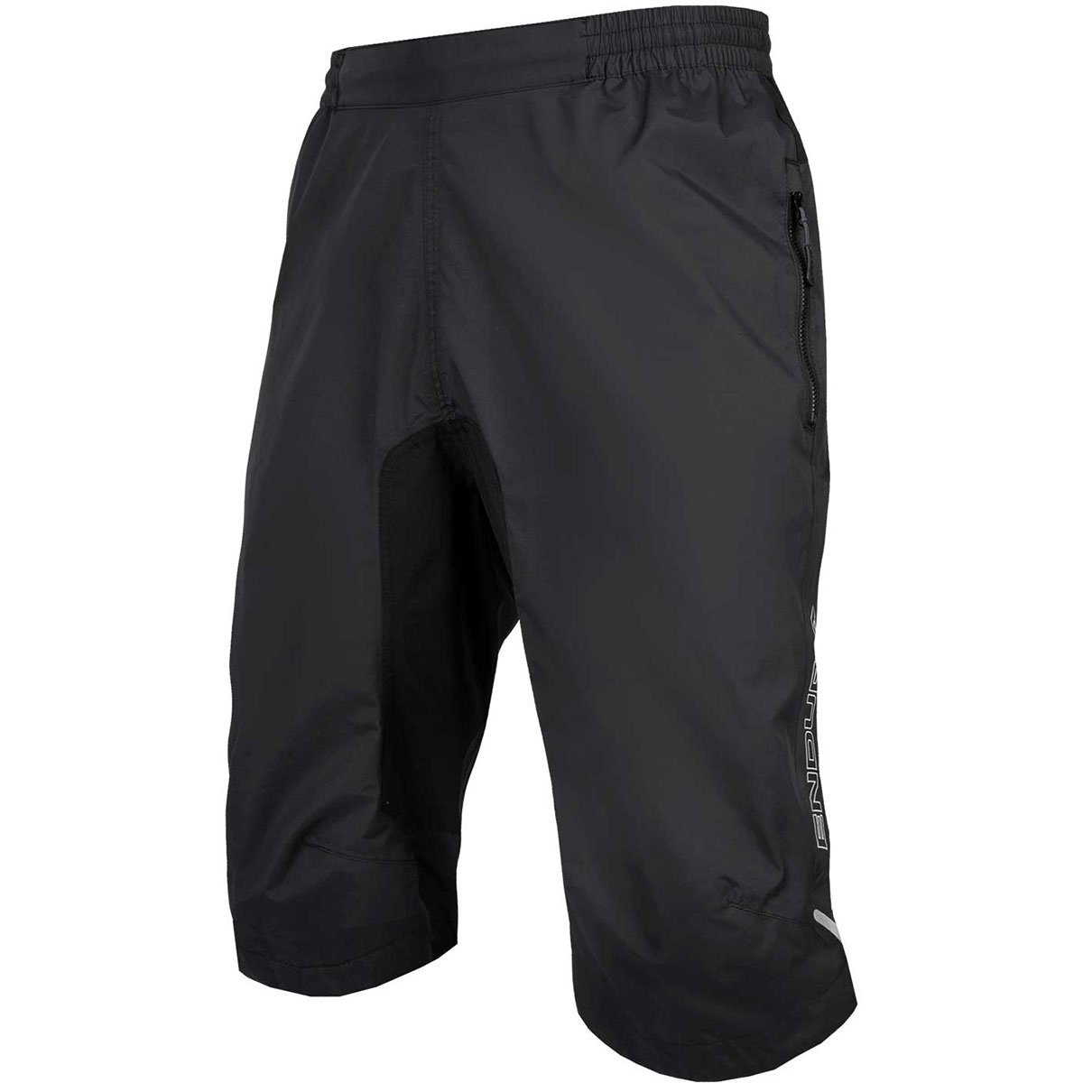 Endura Homme Short de cyclisme Hummvee (taille L, Noir)