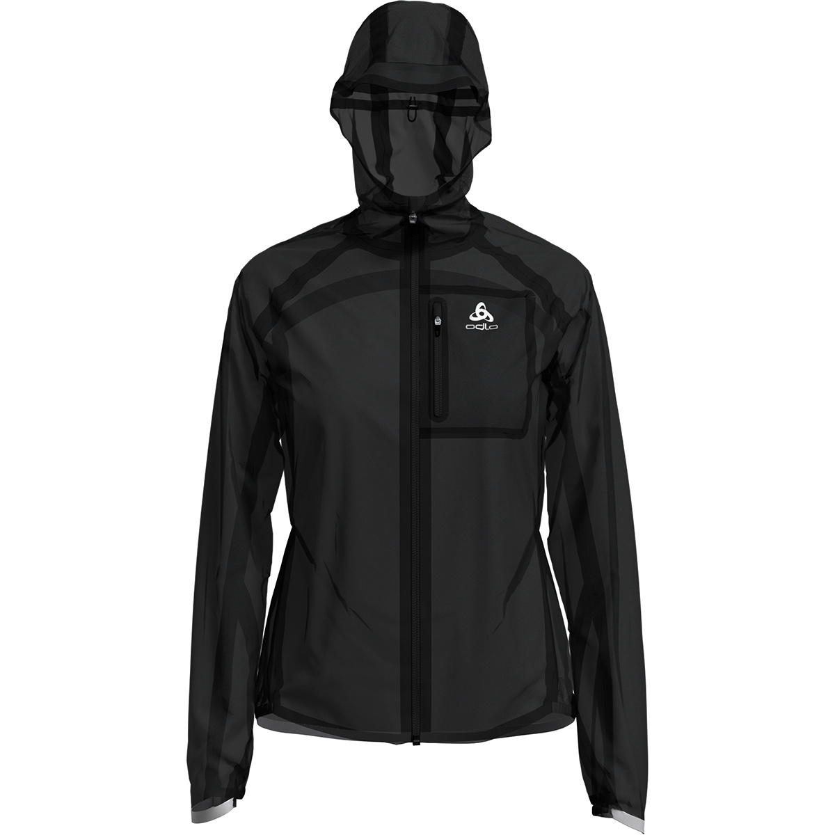 Image of Odlo Donna Giacca Zeroweight Dual Dry Waterproof
