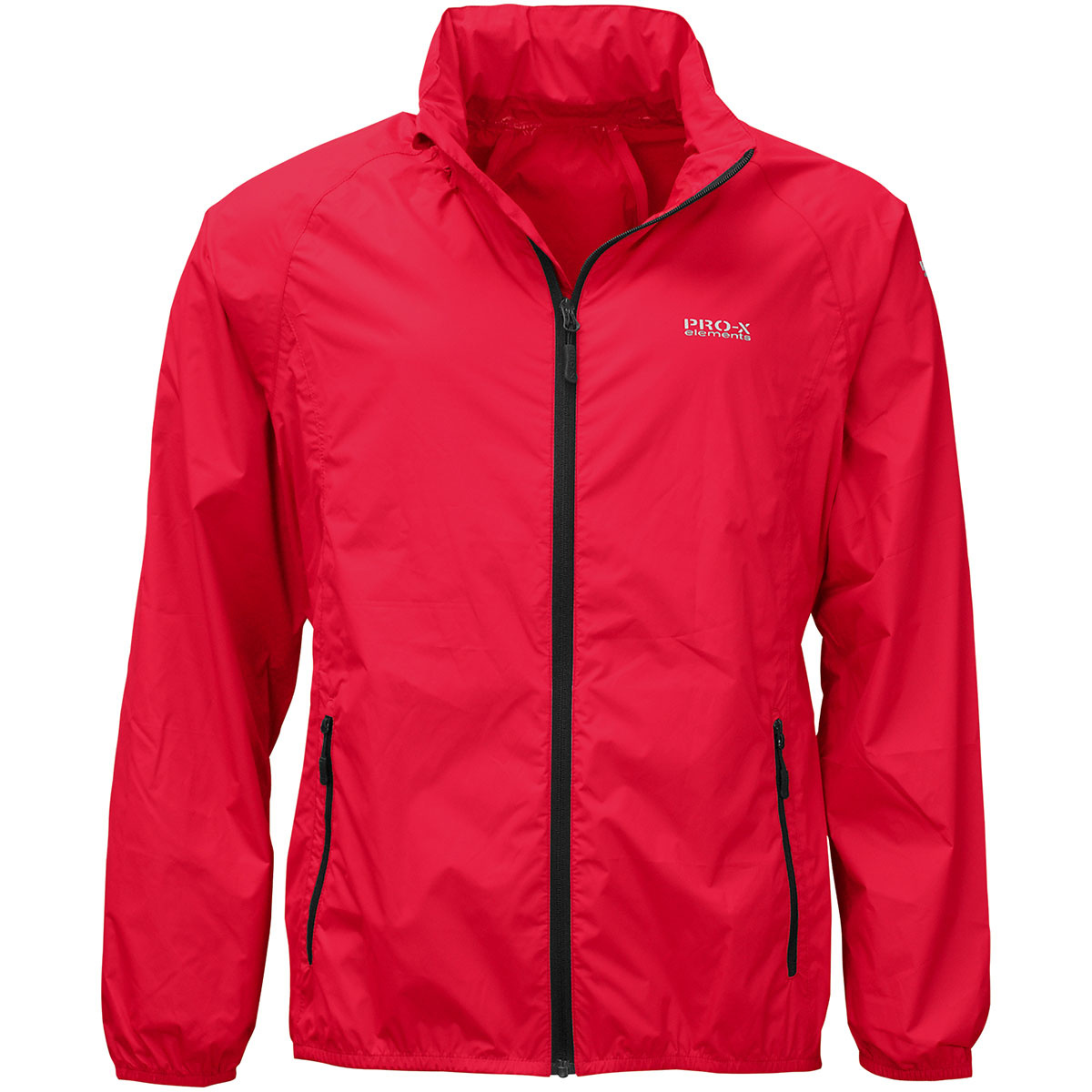 PRO-X Elements Herren Packable Bike Jacke (Größe XXL, rot)