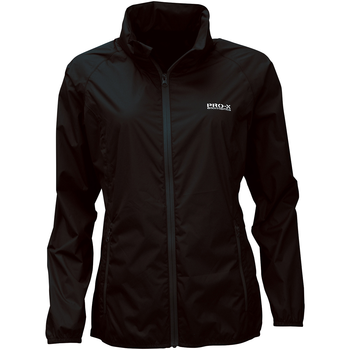 PRO-X Elements Damen Packable Bike Jacke (Größe S, schwarz)