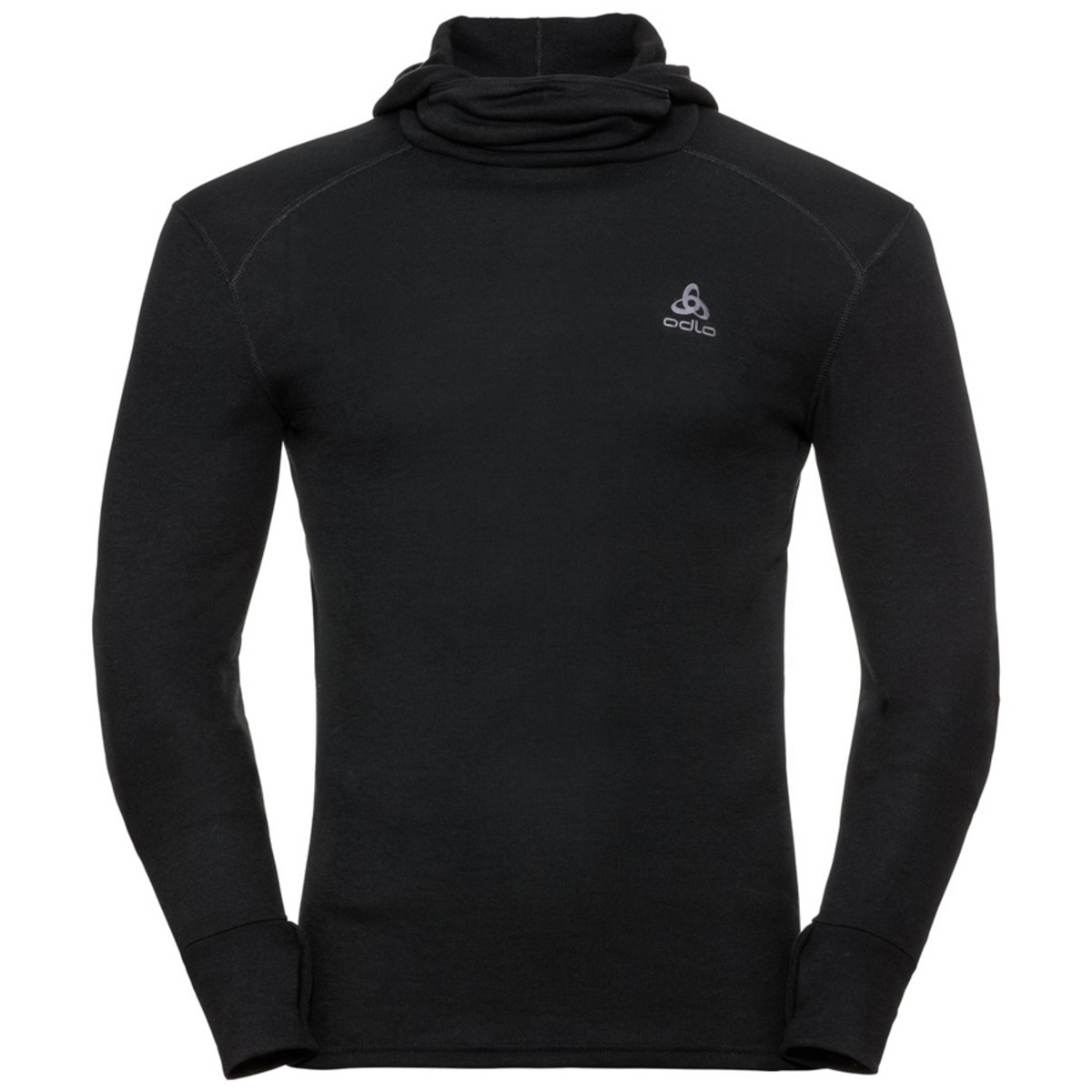 Image of Odlo Uomo Maglia a manica lunga con passamontagna Active Warm Eco Facemask