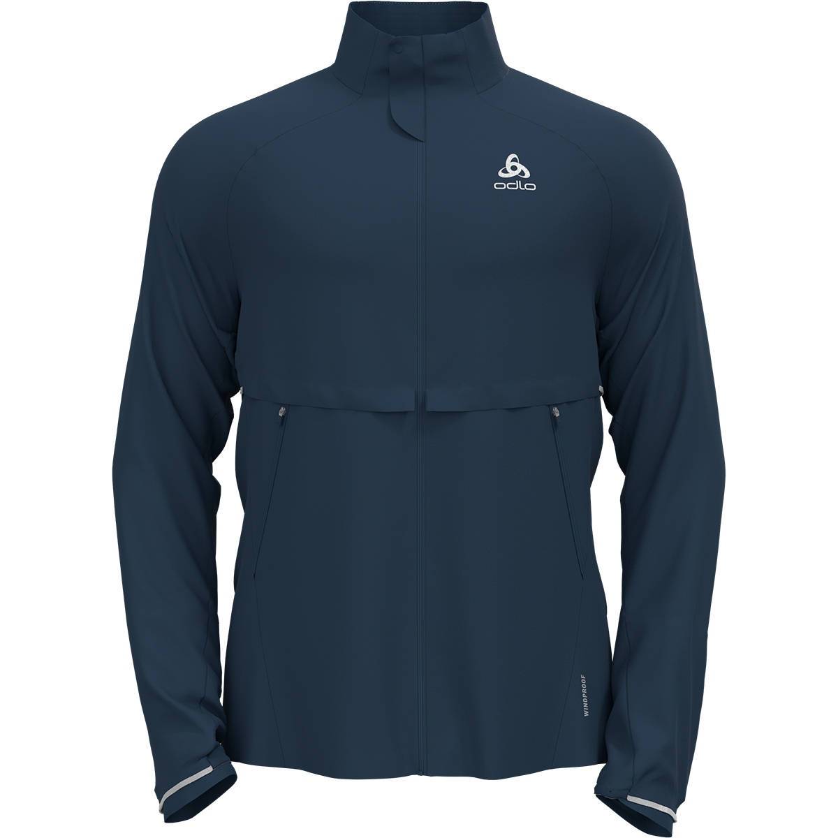 Odlo Homme Veste Zeroweight Pro Warm (taille S, Bleu)