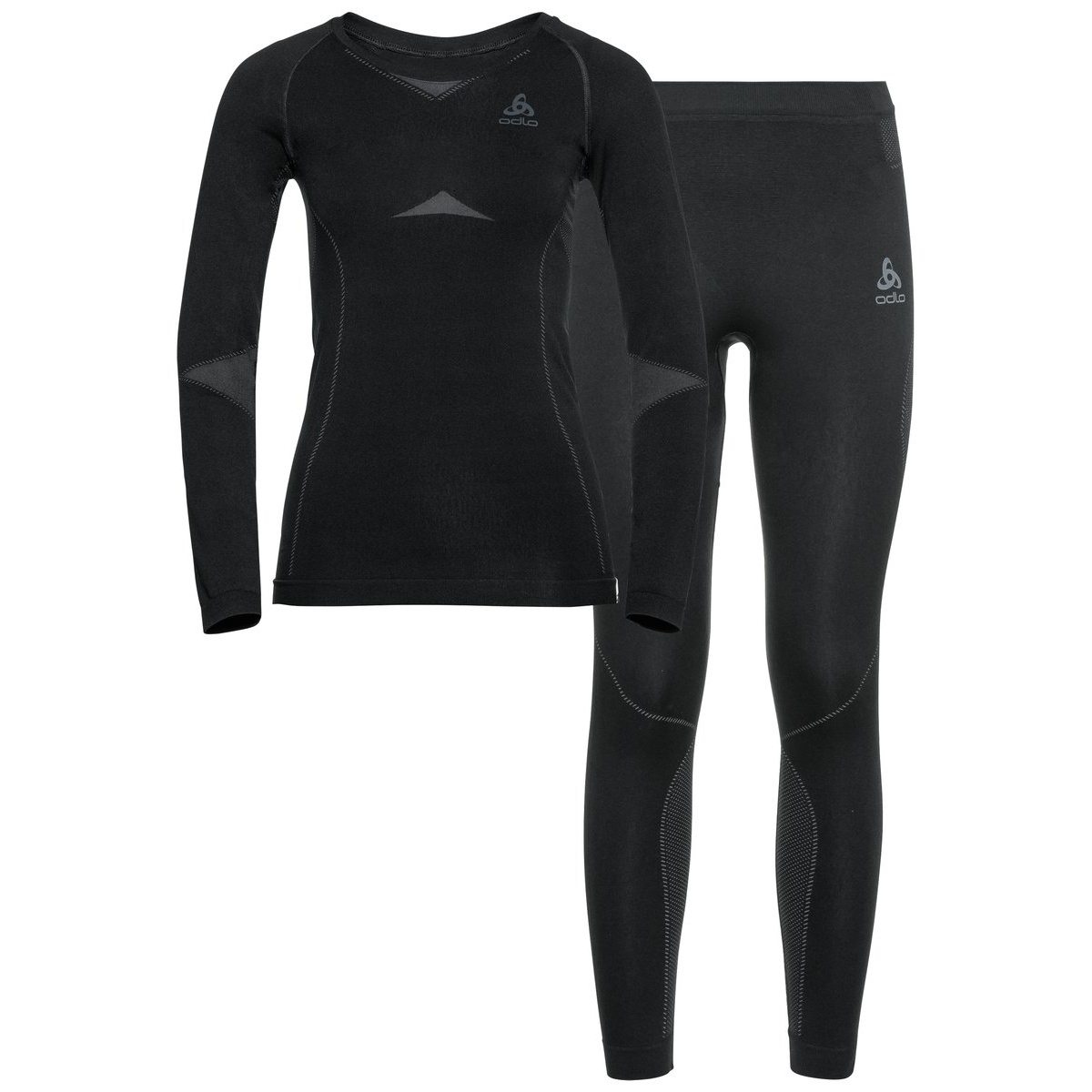 Odlo Donna Set intimo Winter Performance Evolution (Taglia XL, Nero)