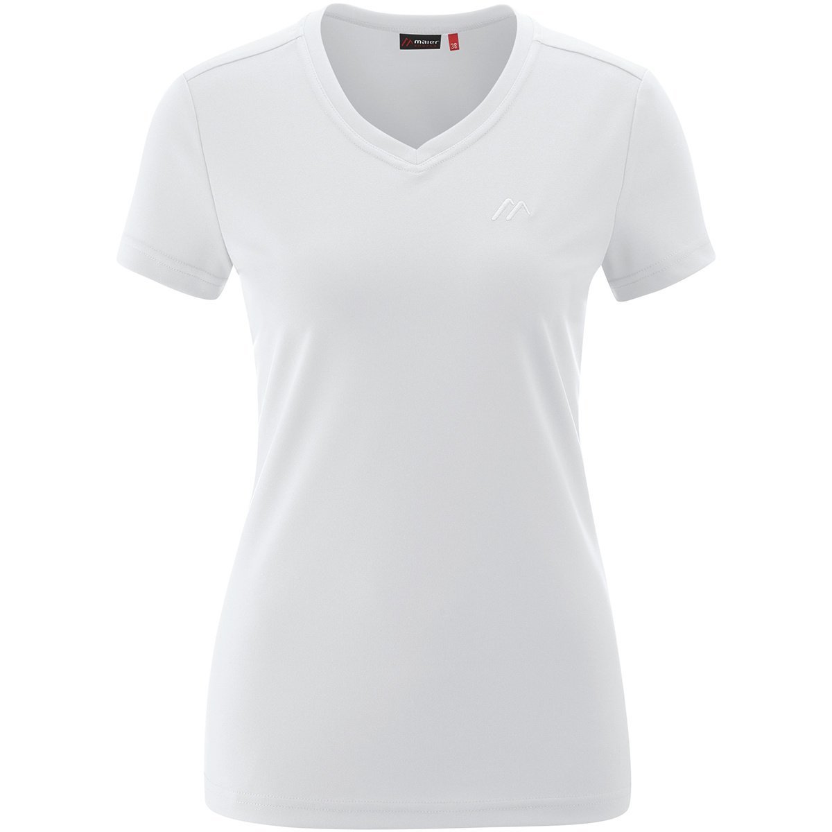 Maier Sports Damen Trudy T-Shirt (Größe 5XL, weiss)
