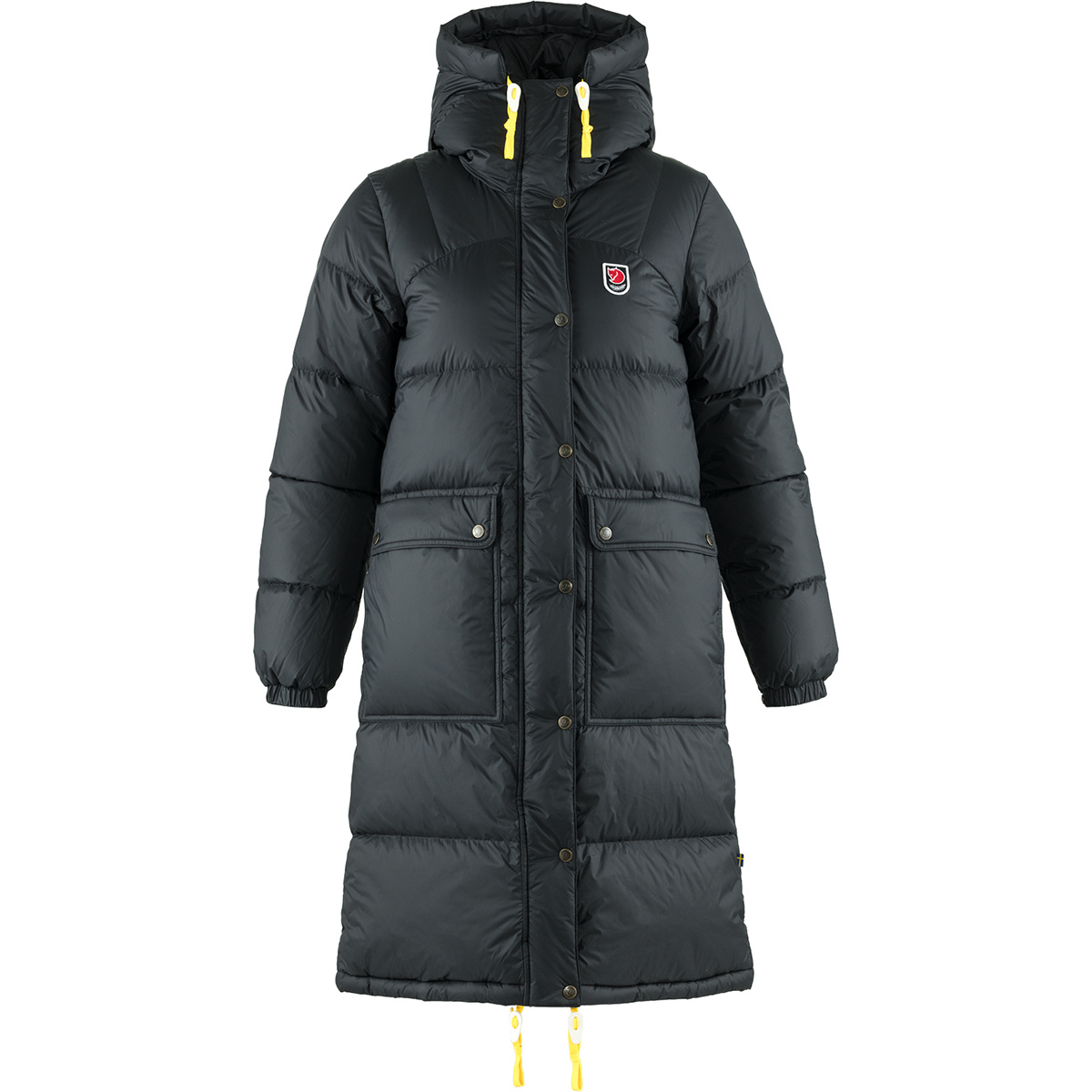 Fjällräven Damen Expedition Long Down Parka (Größe XS, schwarz)