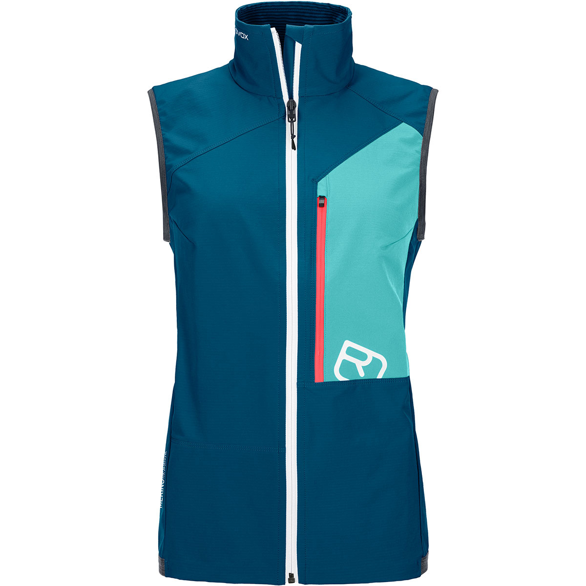 Ortovox Donna Gilet Berrino (Taglia S, Blu)
