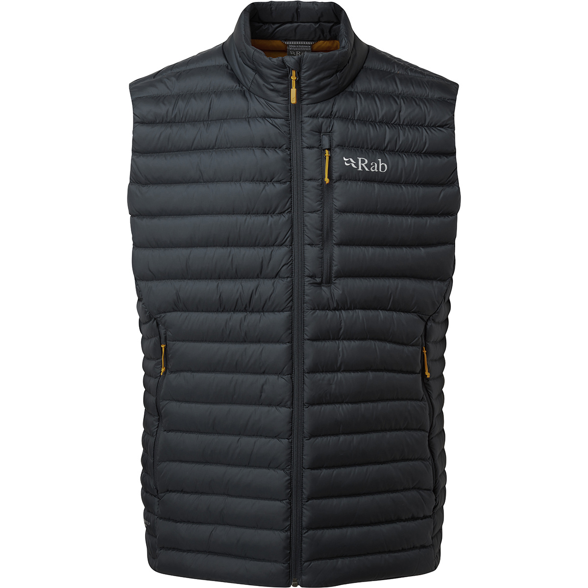 Rab Uomo Gilet Microlight (Taglia L, Grigio)
