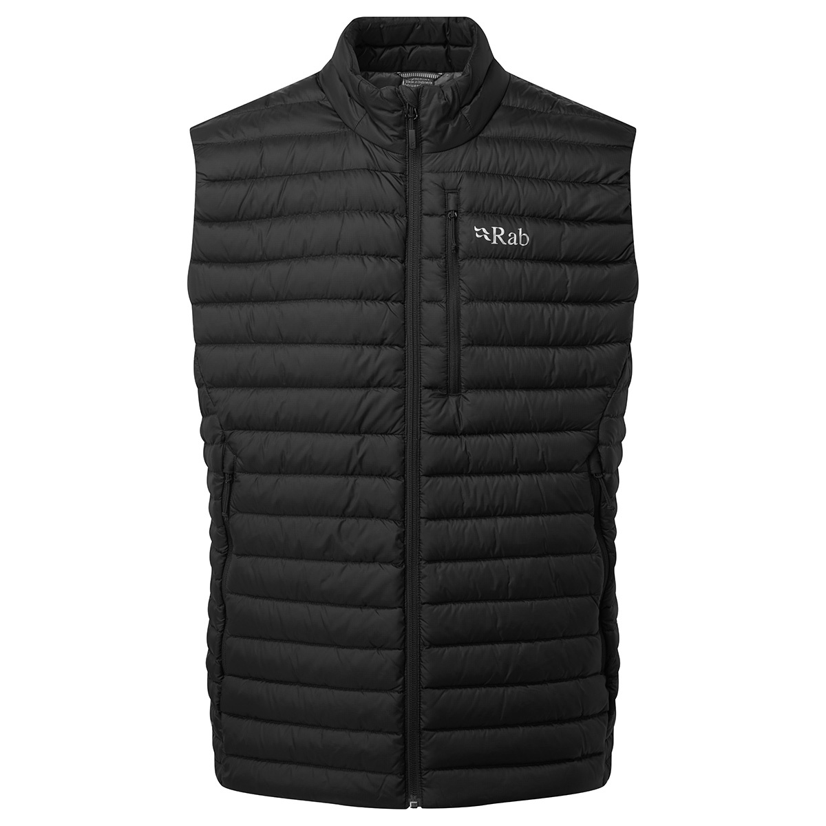 Rab Uomo Gilet Microlight (Taglia S, Nero)