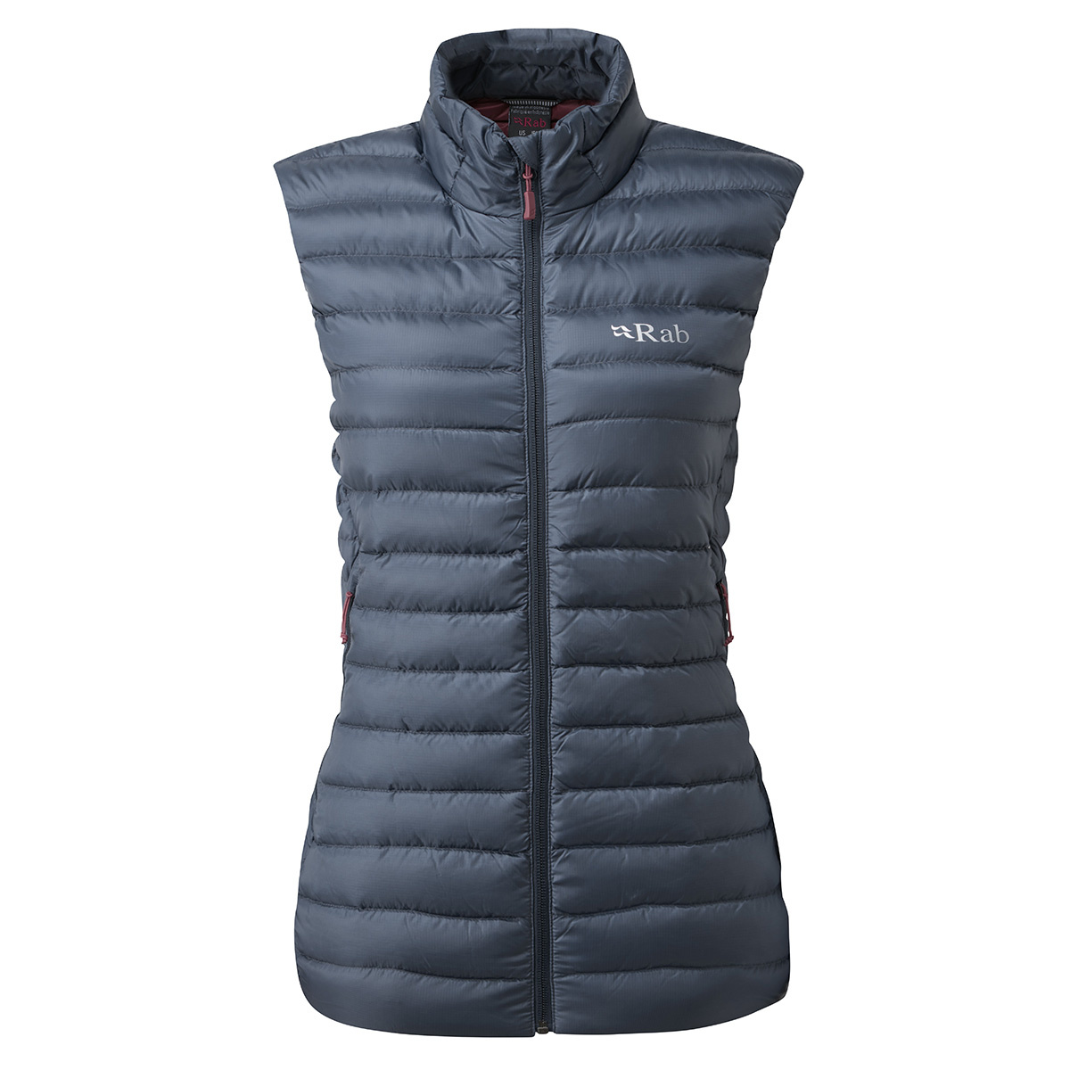 Rab Donna Gilet Microlight (Taglia L, Grigio)