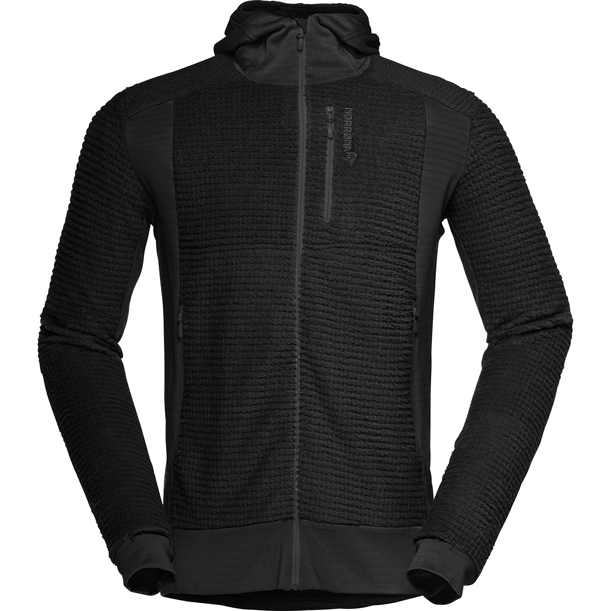 Norrona Homme Veste Falketind Alpha120 (taille L, Noir)