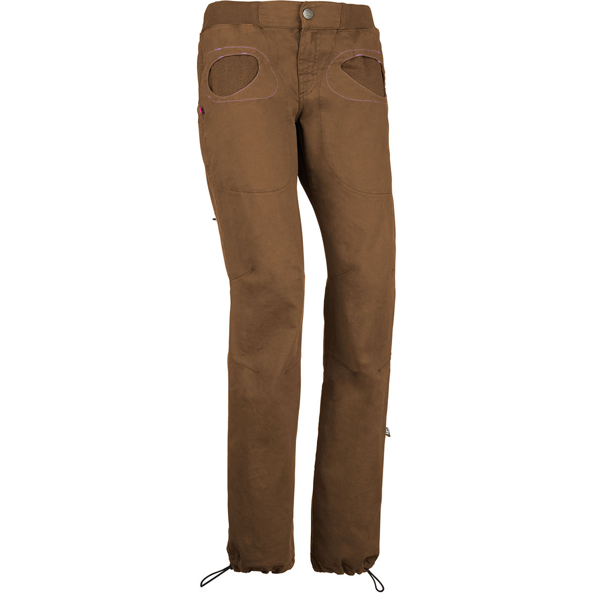 E9 Damen Onda Slim2 Hose (Größe XS, braun)