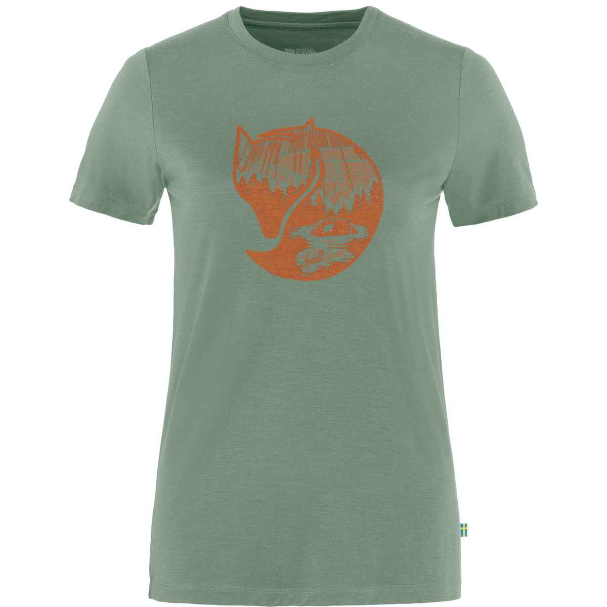 Image of Fjällräven Damen Abiskoool Fox T-Shirt