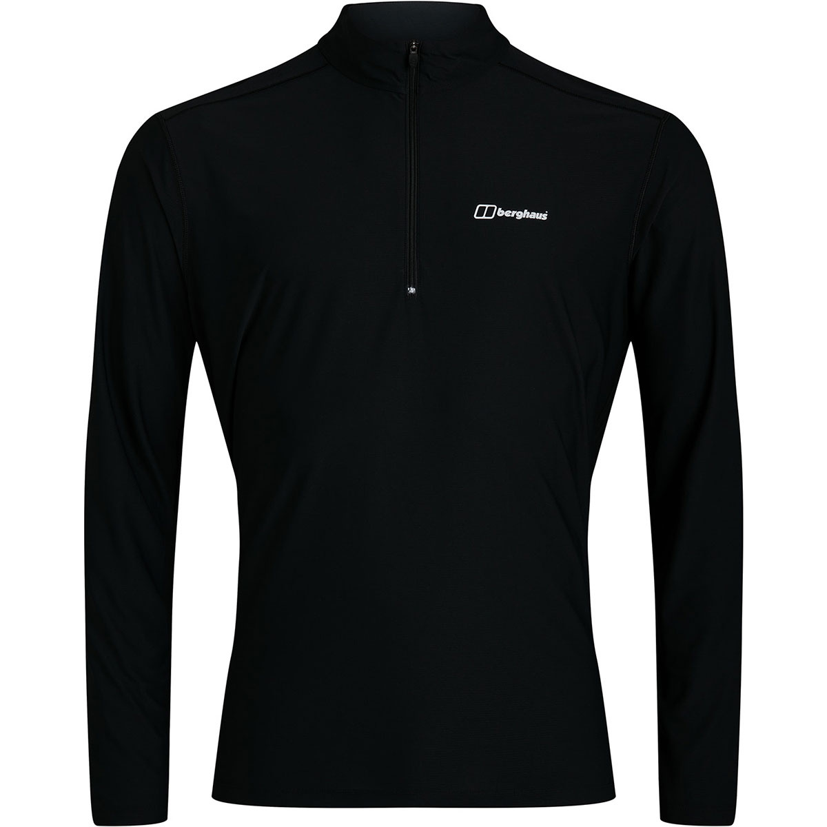 Image of Berghaus Uomo Maglia a manica lunga con mezza zip 24/7 Base