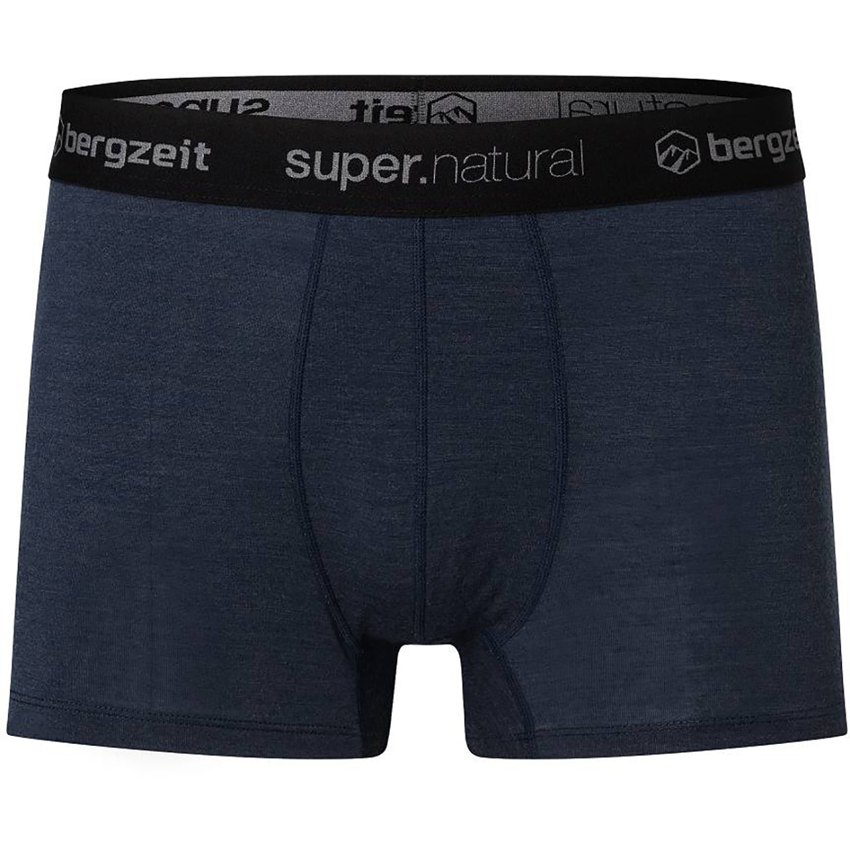 Bergzeit Basics Uomo Boxer Bergzeit (Taglia XXL, Blu)