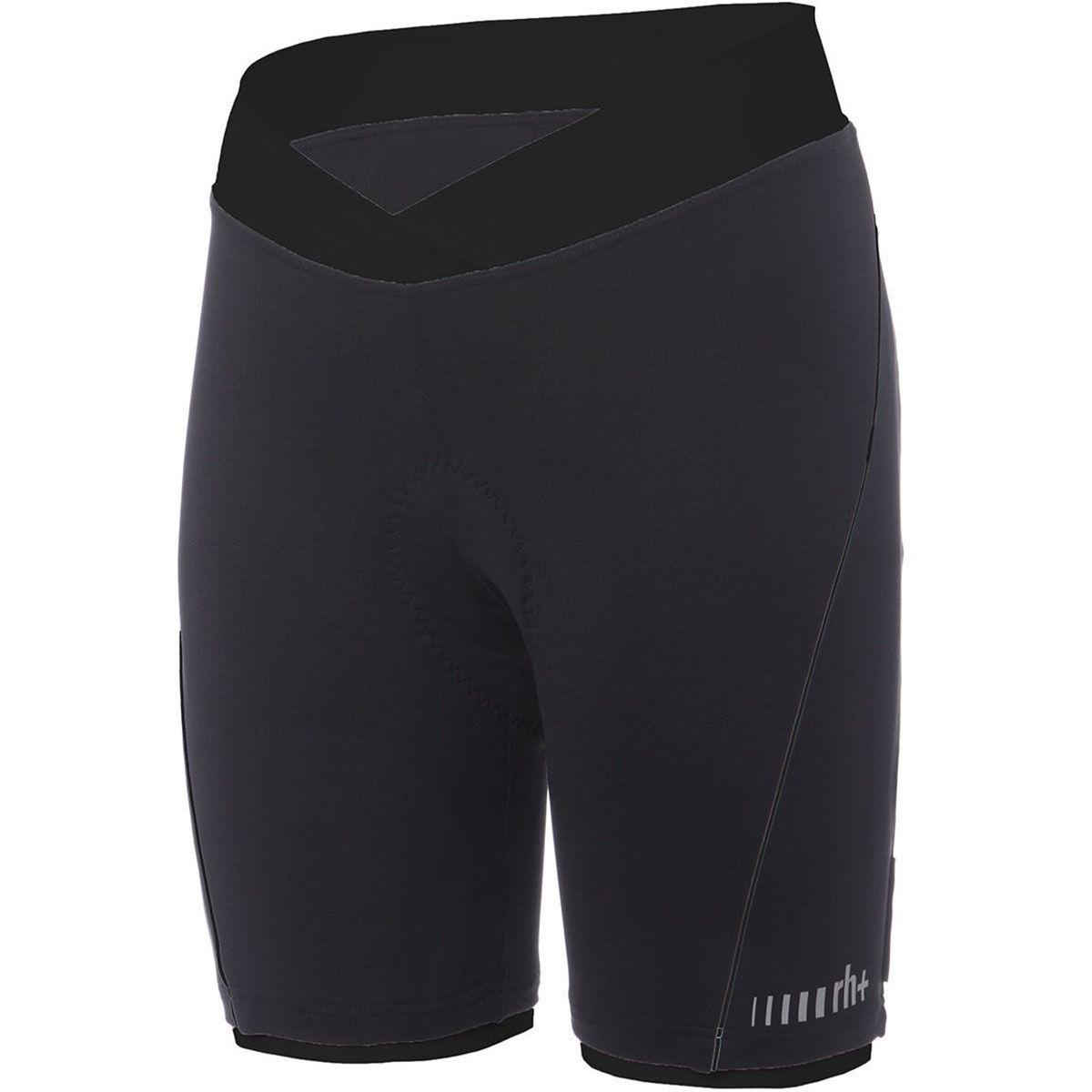 RH+ Donna Pantaloncini da ciclismo Pisa (Taglia L, Nero)