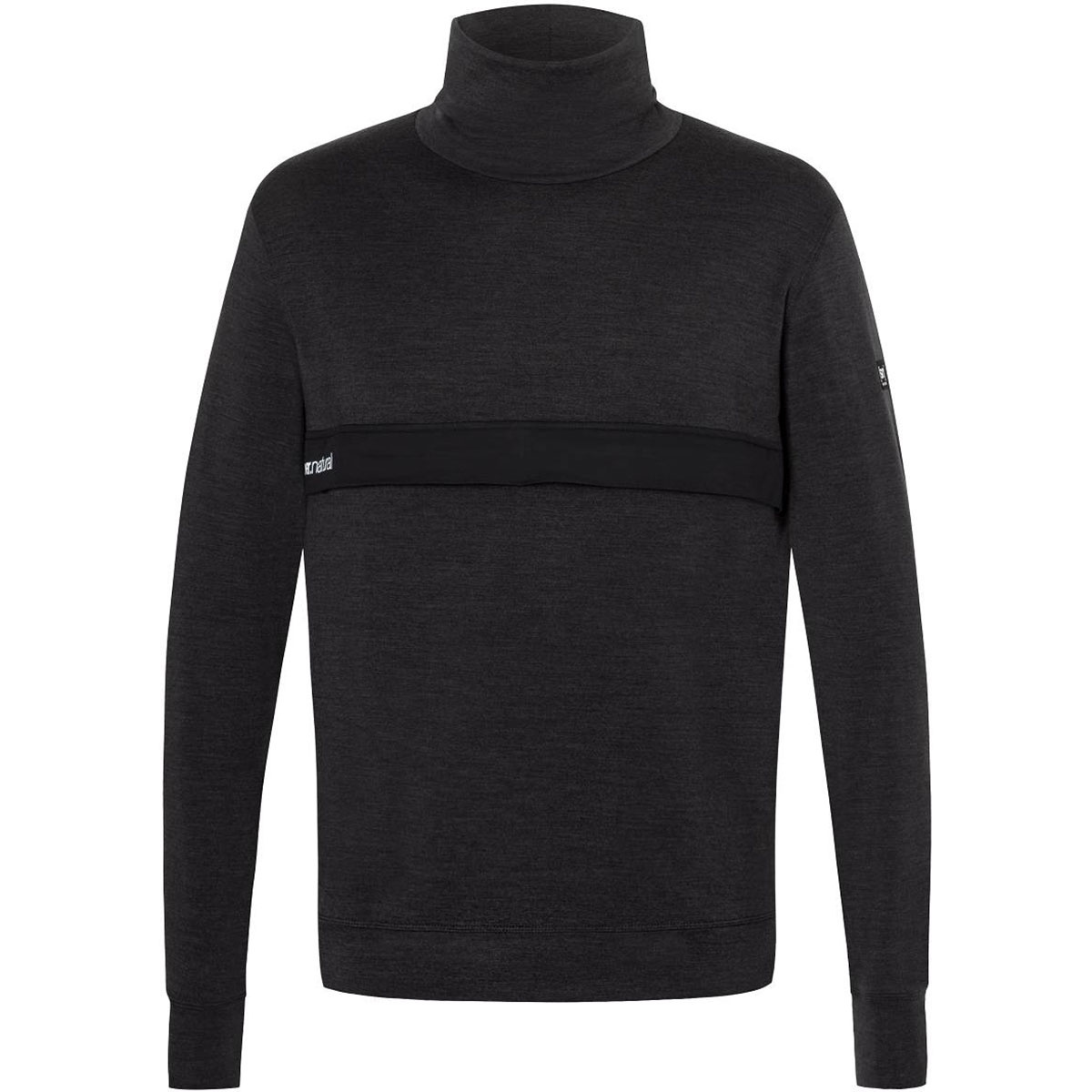Super.Natural Homme Pull Alpine Turtleneck (taille XL, Noir)