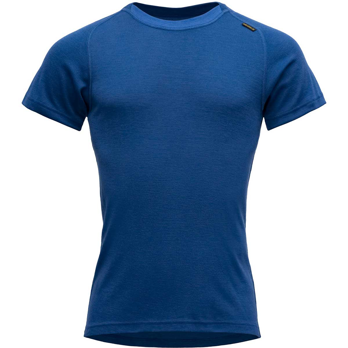 Devold Uomo T-Shirt Basic (Taglia 3XL, Blu)