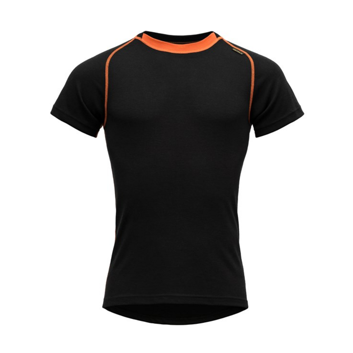 Devold Uomo T-Shirt Basic (Taglia L, Nero)