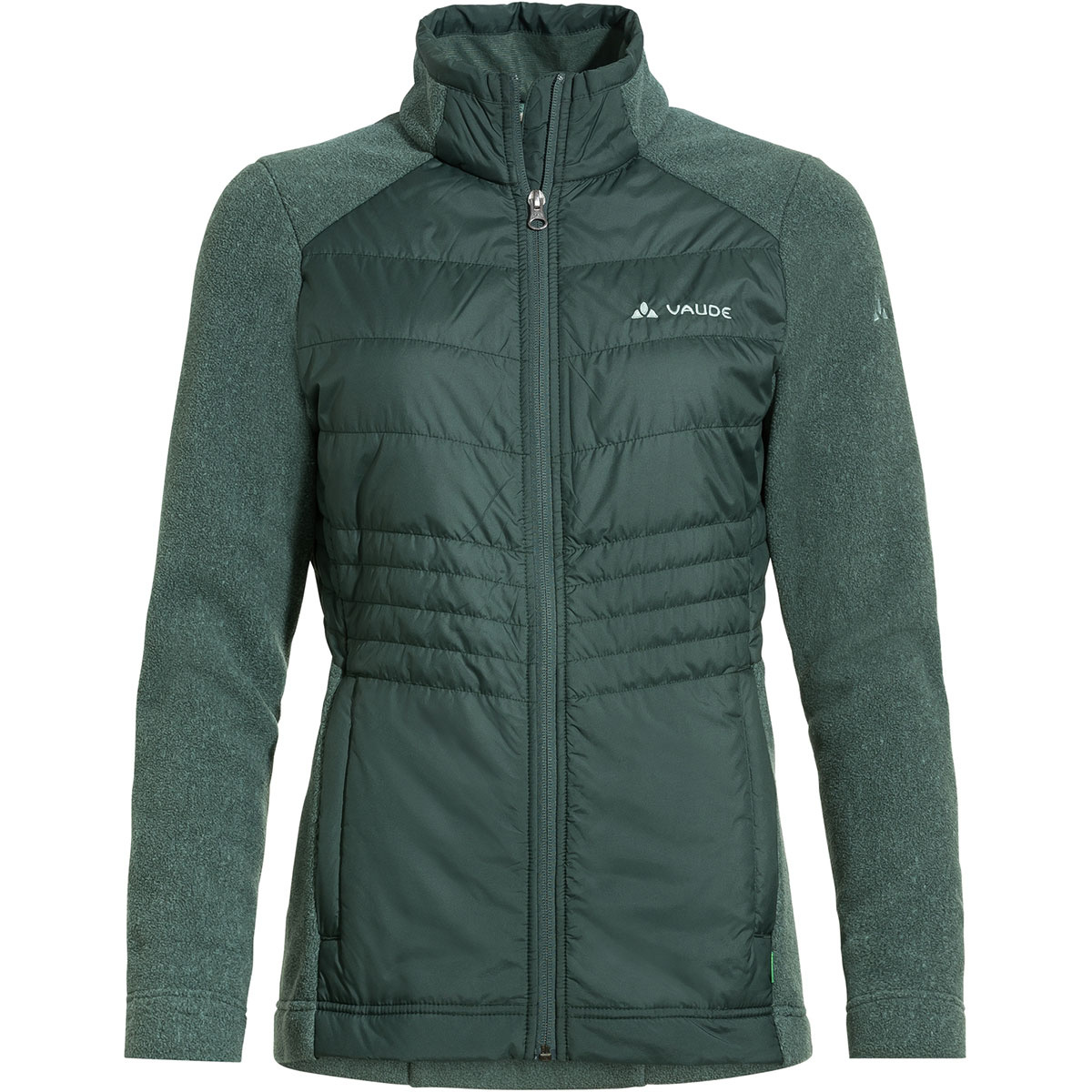 Vaude Femme Veste Idris Fleece (taille L, Vert)