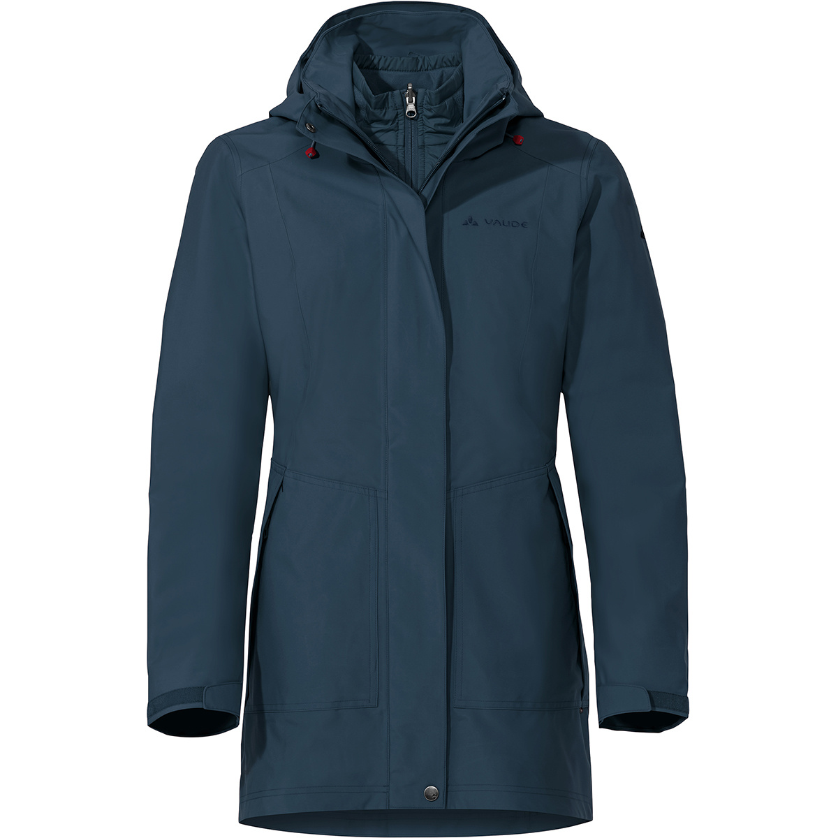 Vaude Damen Idris 3in1 III Jacke (Größe XL, blau)